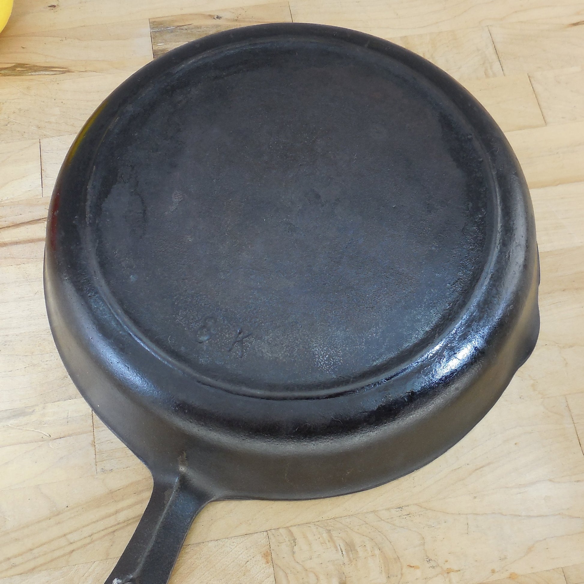 BSR Birmingham Stove & Range Red Mountain 8 K Cast Iron Skillet Unrestored Unmarked Maker