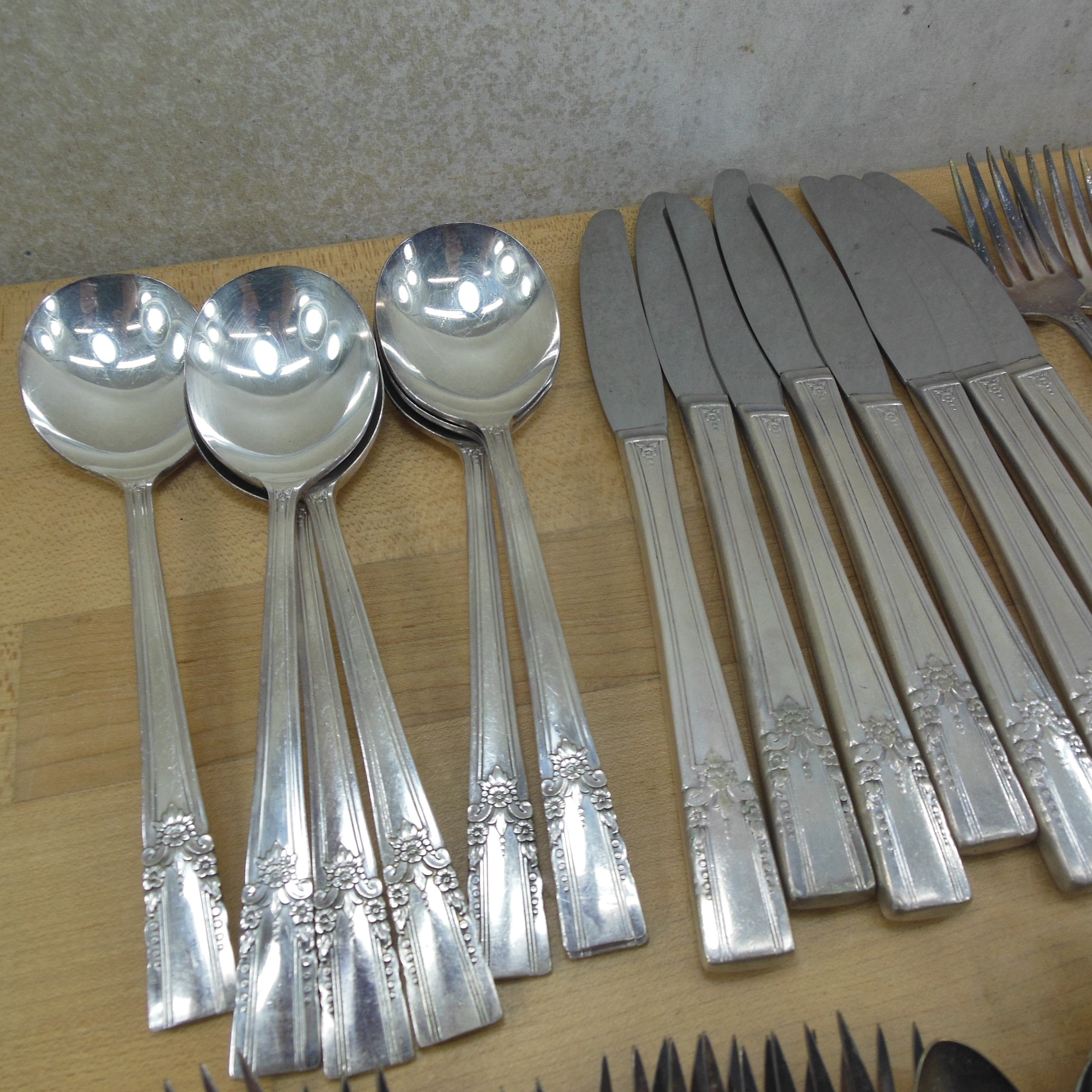 A clearance rogers silverware