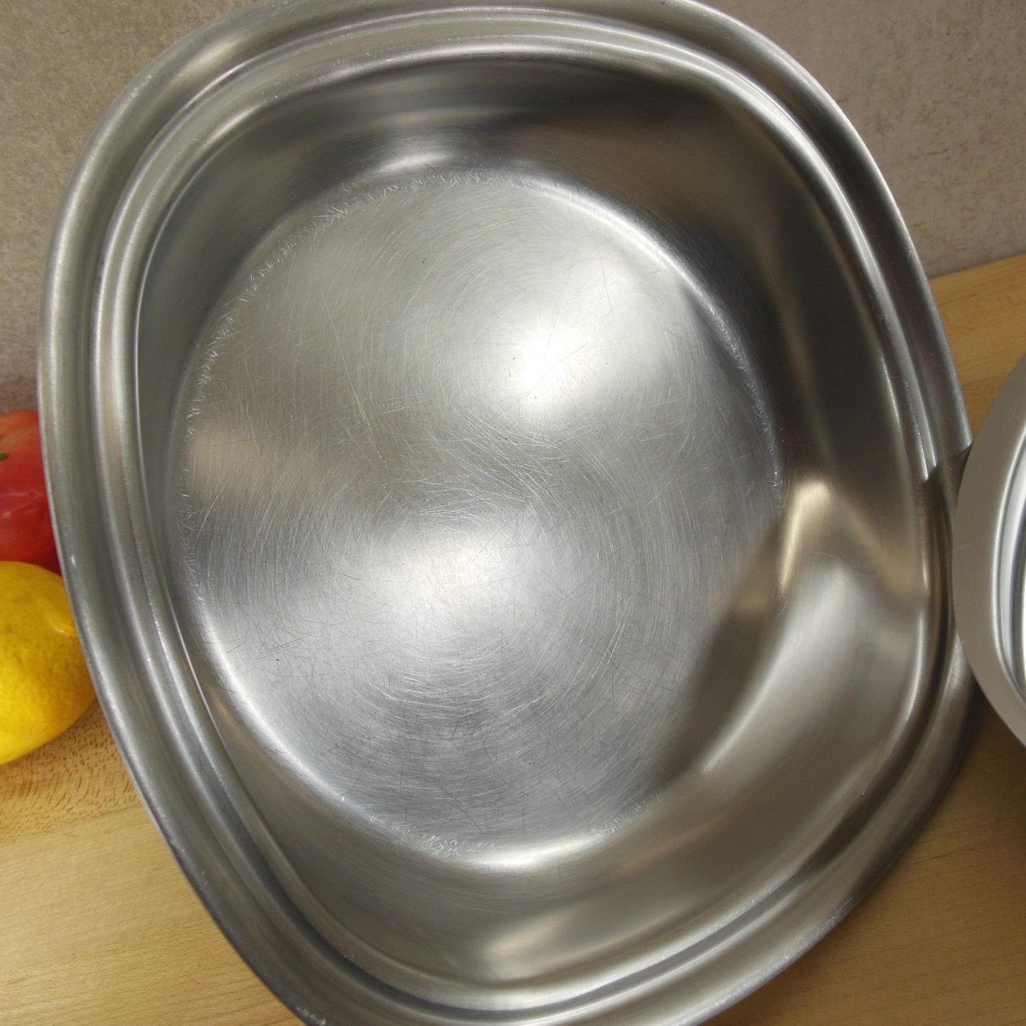 Aristo-Craft West Bend 9.75" Stainless Fry Pan Skillet & Lid used