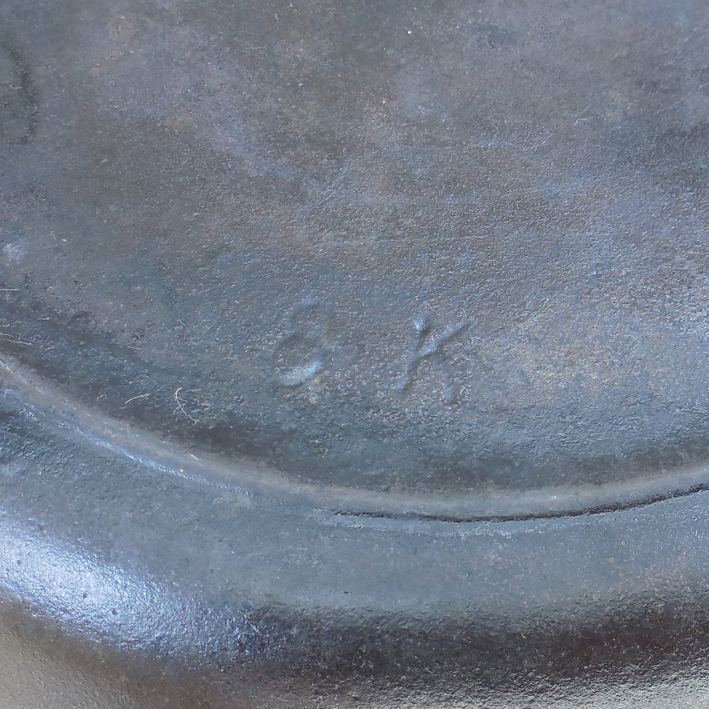 BSR Birmingham Stove & Range Red Mountain 8 K Cast Iron Skillet Unrestored Used