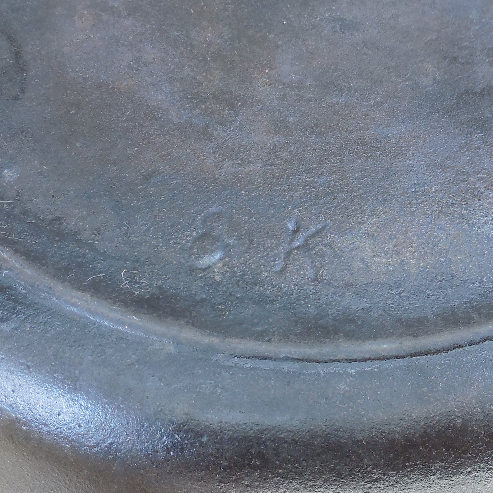 BSR Birmingham Stove & Range Red Mountain 8 K Cast Iron Skillet Unrestored Used