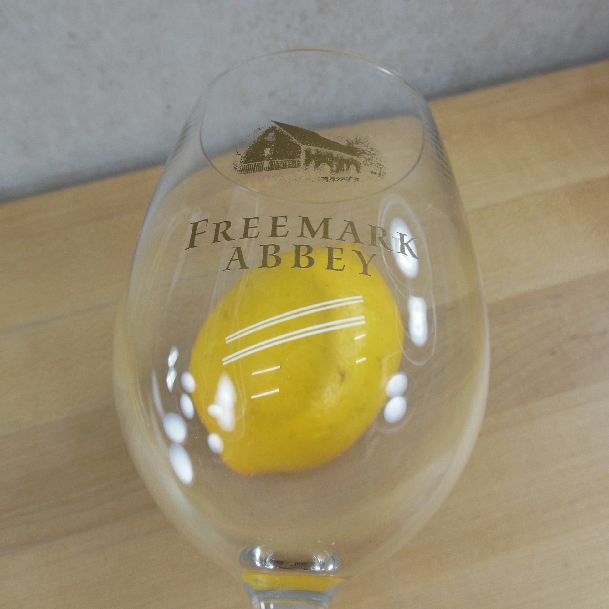 Freemark Abbey Napa Winery Wine Glass Goblet EUC
