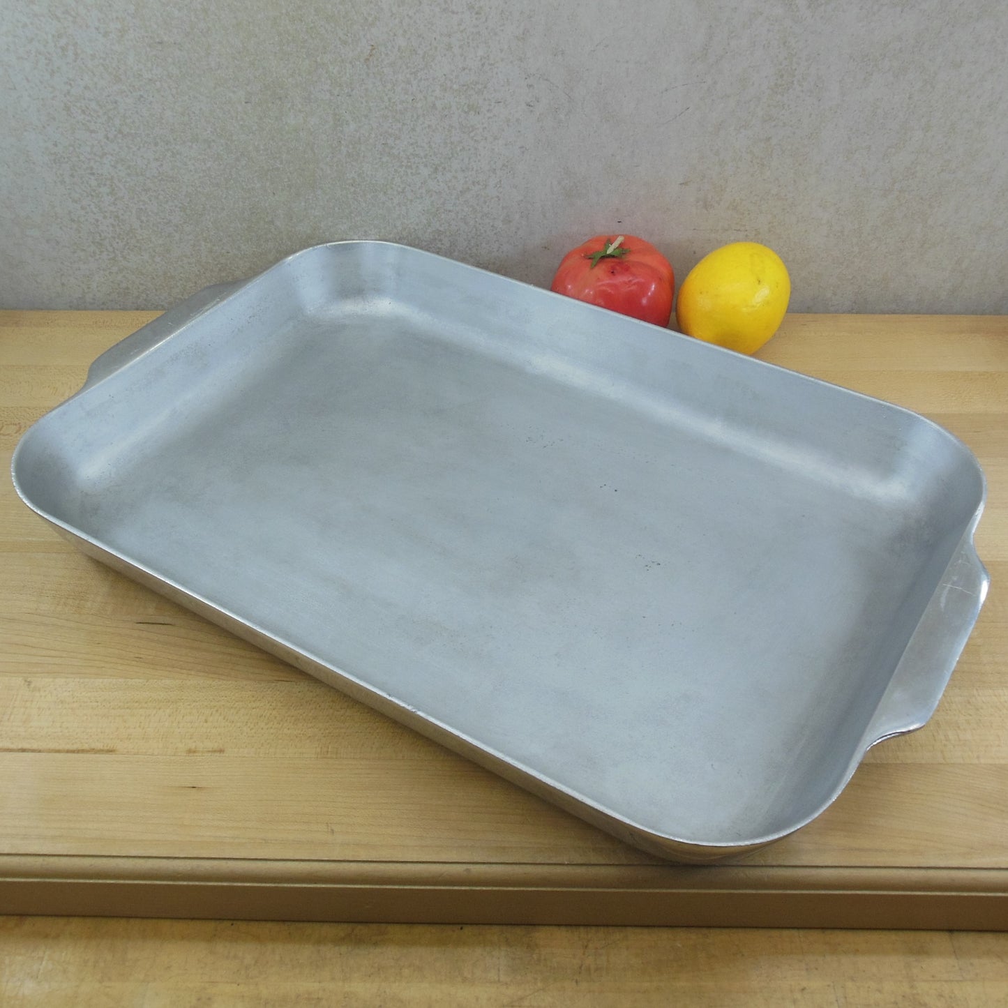 Chef Way Cast Aluminum Large Open Roaster Pan 12" x 17"