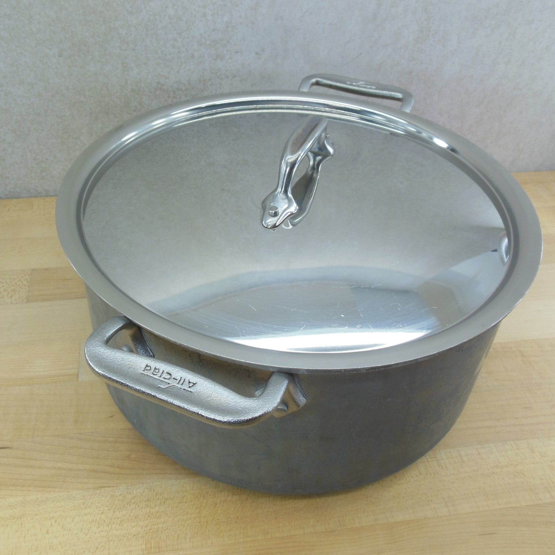 All-Clad Ltd USA 8 Quart Stock Soup Pot Stainless Steel - Discounted lid cover