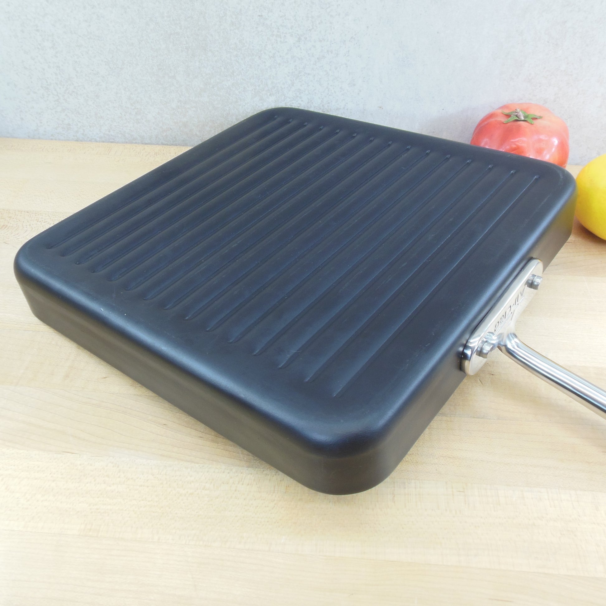 All-Clad Hard Anodized Non-Stick Square Grill Pan Aluminum