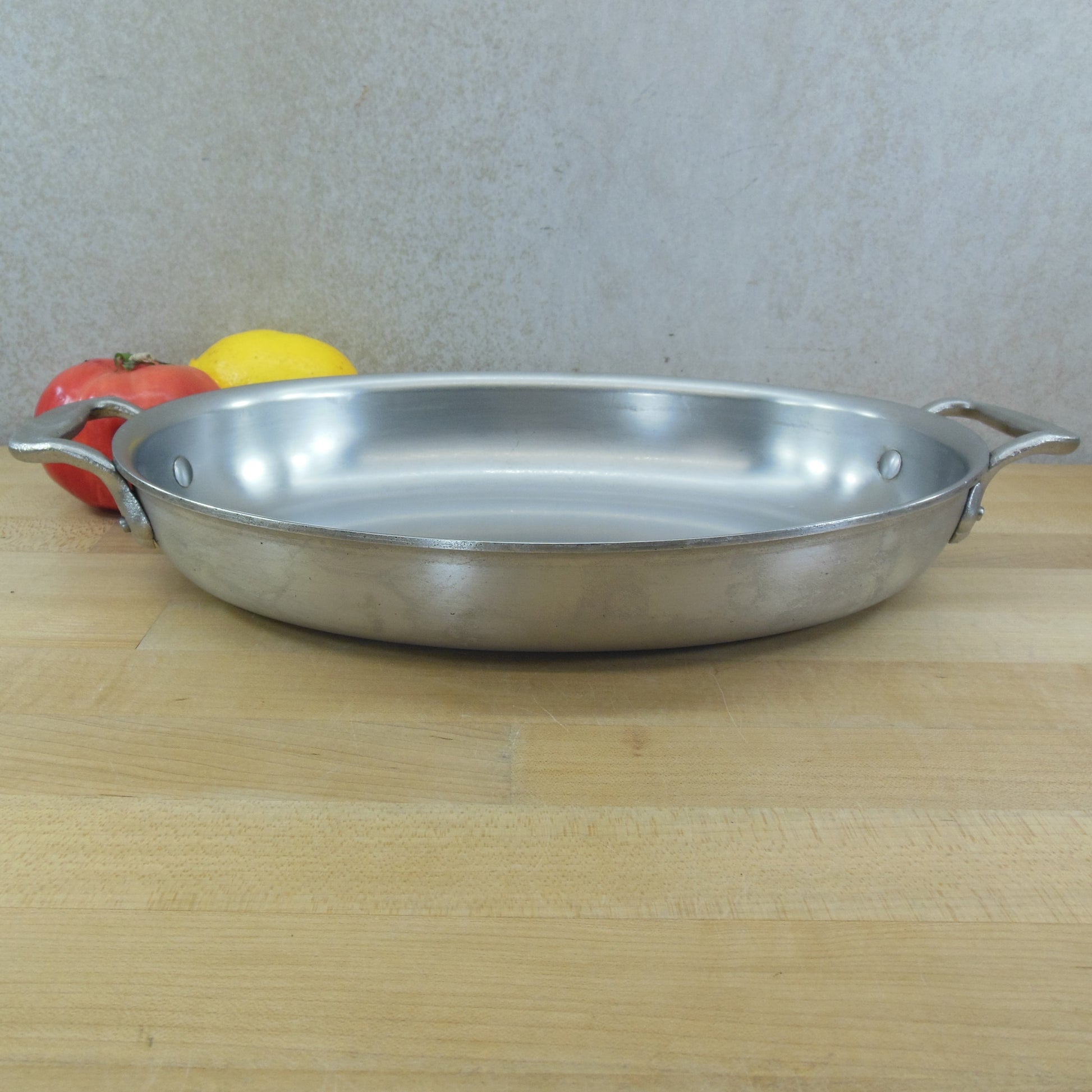 All-Clad Style Stainless Aluminum Oval Au Gratin Pan 9"x12"