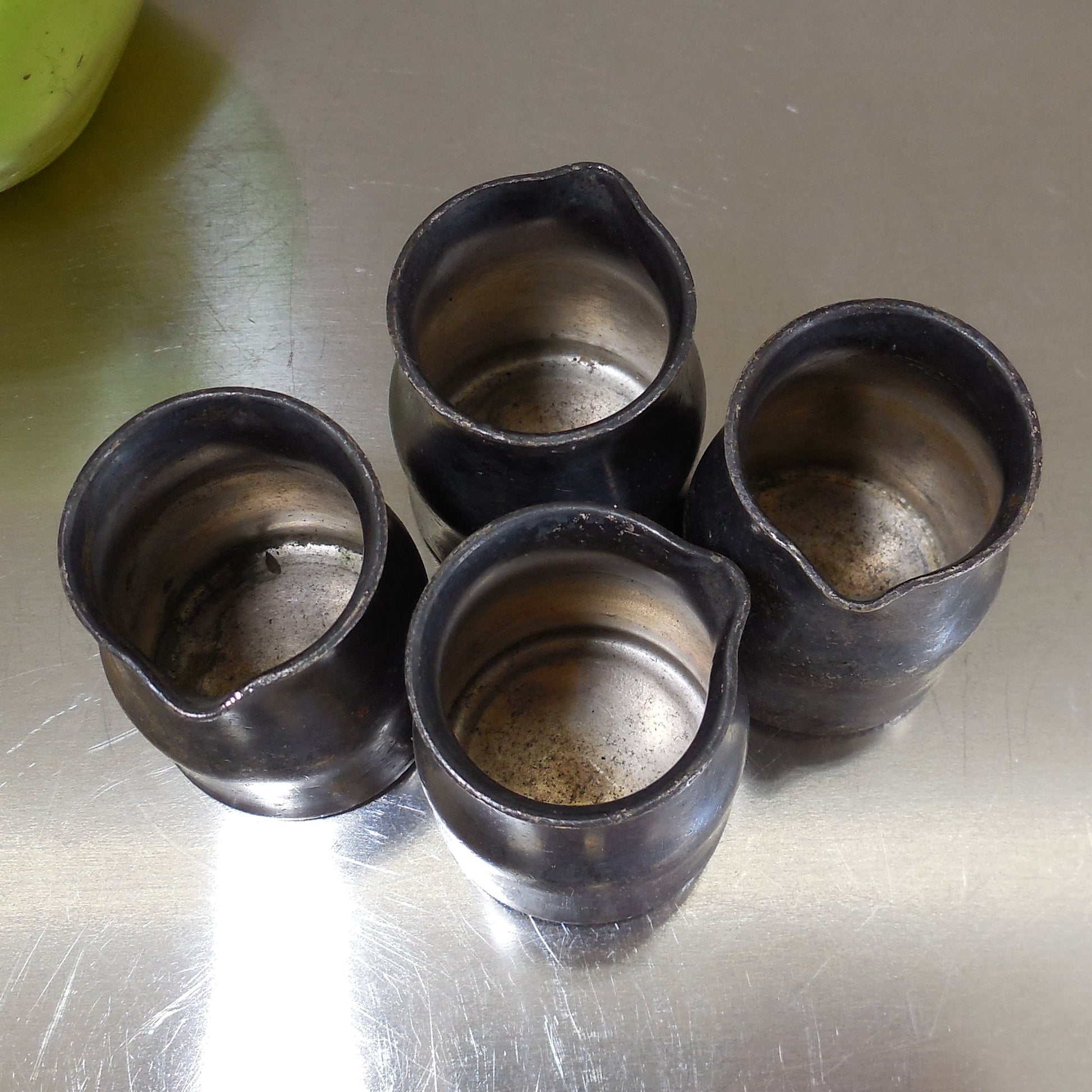 Pick-Barth Co. Hotel Anderson 18% NIckel Silverplate Creamer Lot of 4 Used