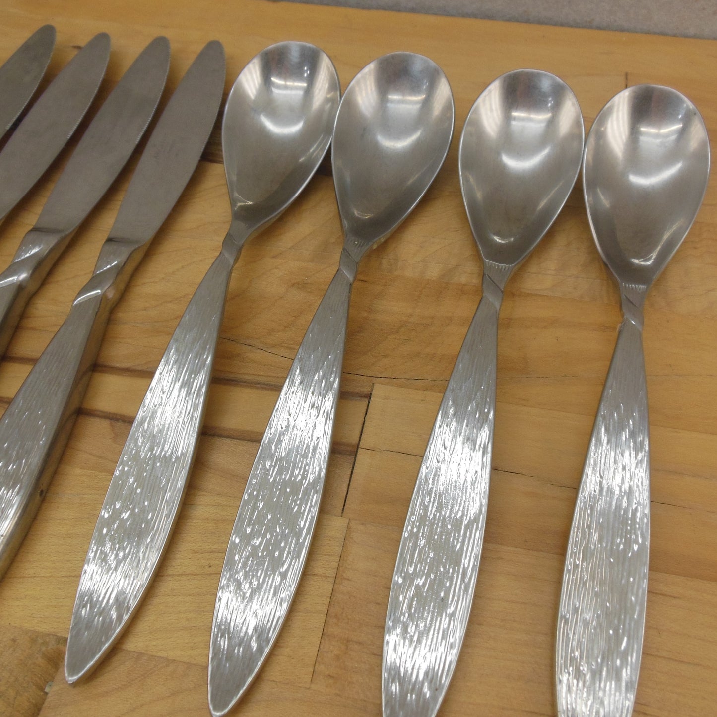 L'Argent Orfevres Wavendon Stainless Flatware Lot 16 Pieces Spoon Teaspoon