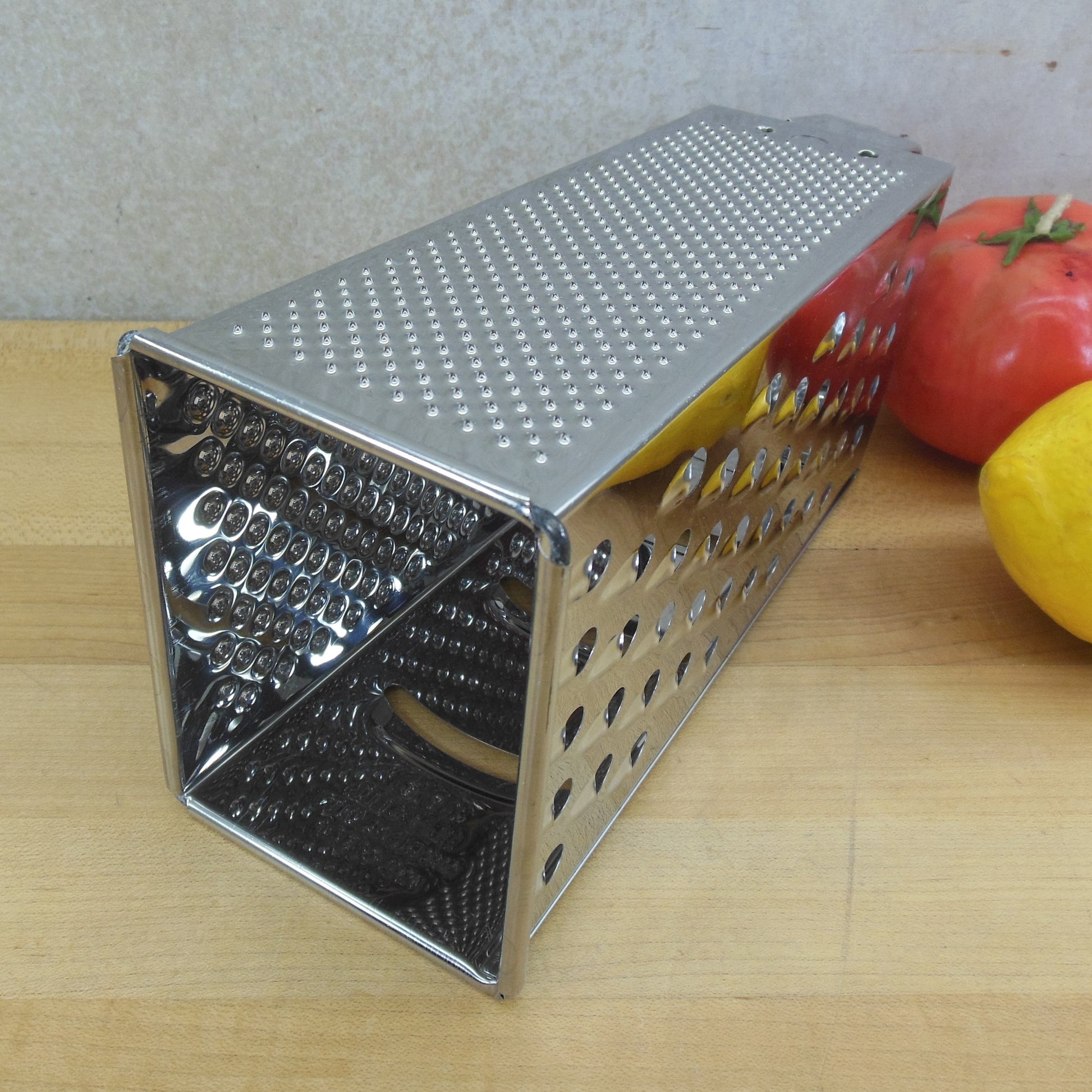 Bromwell USA Stainless Steel Box Grater Shredder 9" used