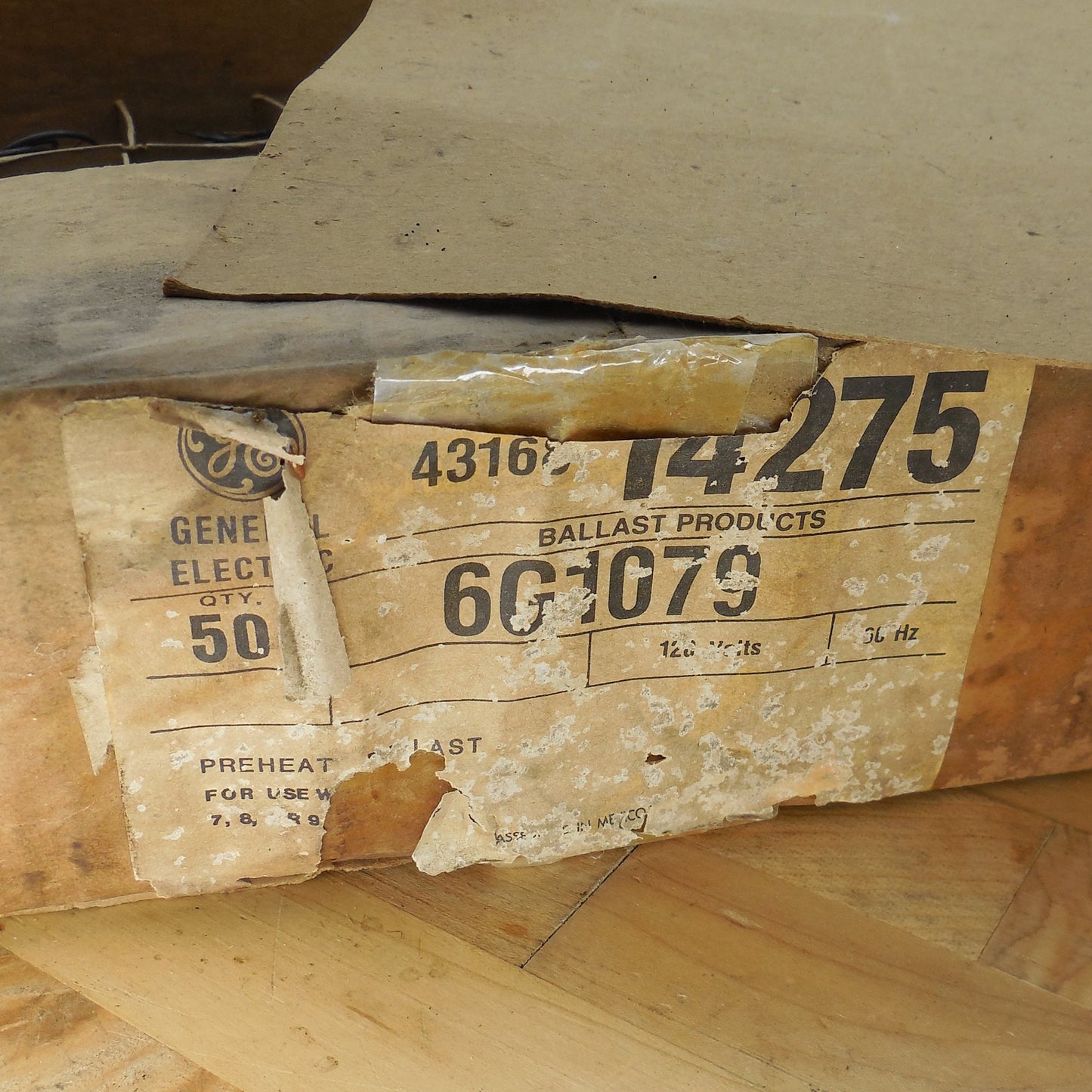 GE 29 Lot NOS Ballast 6G1079 7-8-9W 120V 60Hz 180A