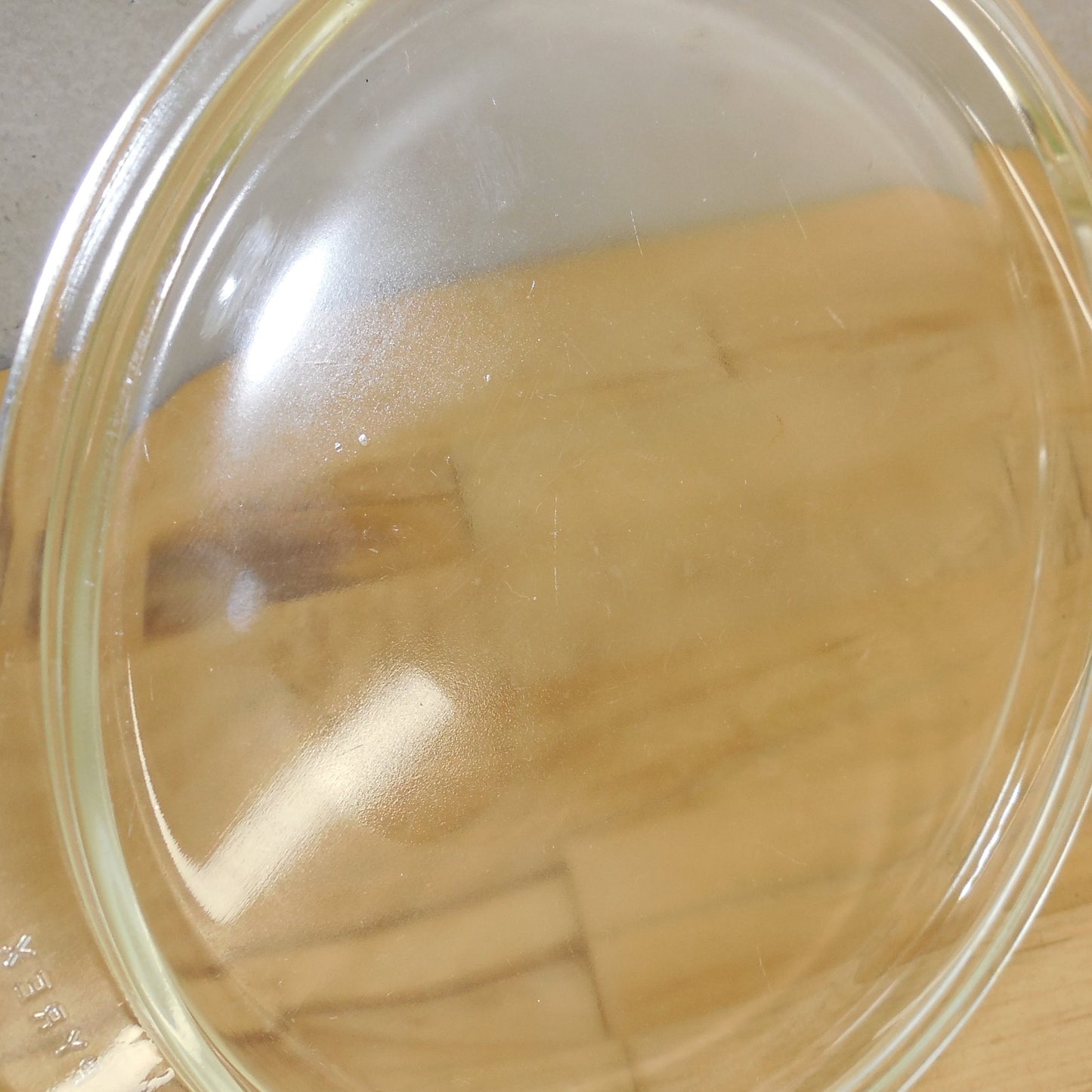 Pyrex Glass Butterfly Gold Lidded Casserole Dish 1.5 Qt. 474 used