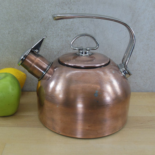 Chantal 1.8 Quart Copper Stainless steel Tea Water Kettle