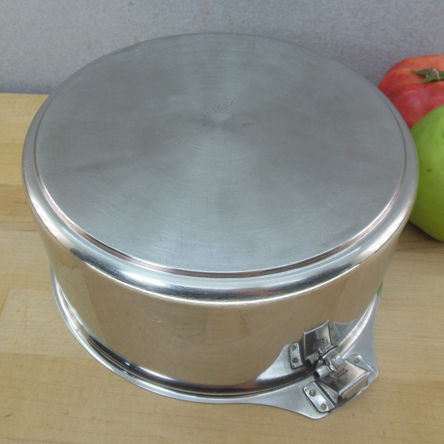 Letang & Remy France Triplinox Stainless 3 Quart Saucepan - No Lid/Handle Used Cleaned