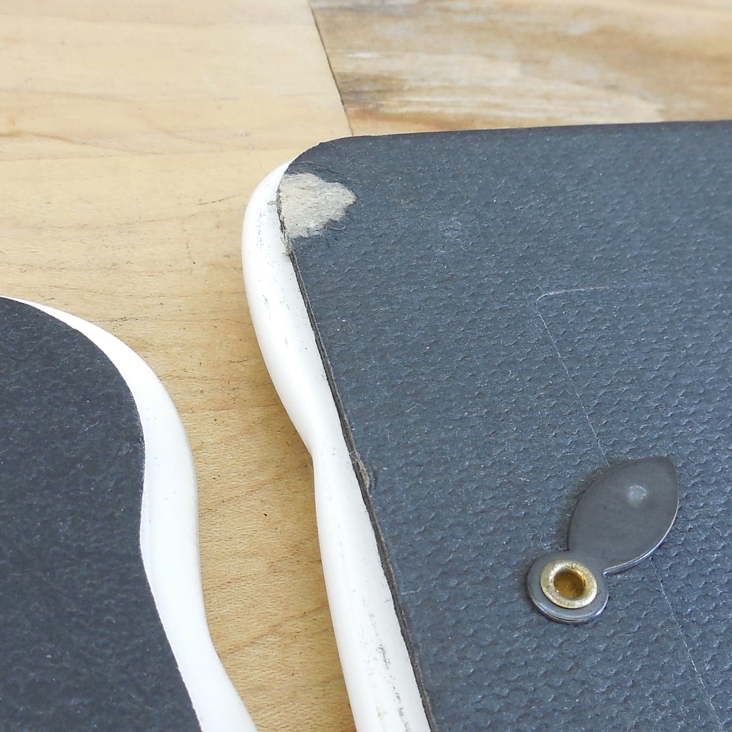 Burnes & Fetco Vintage Ceramic Photo Picture Frames Floral Flowers tear