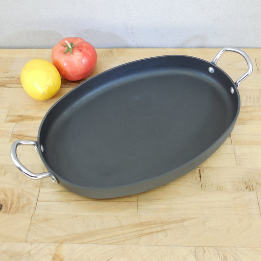 Calphalon Toledo OH USA 7713 Oval Au Gratin Baking Pan 13x9
