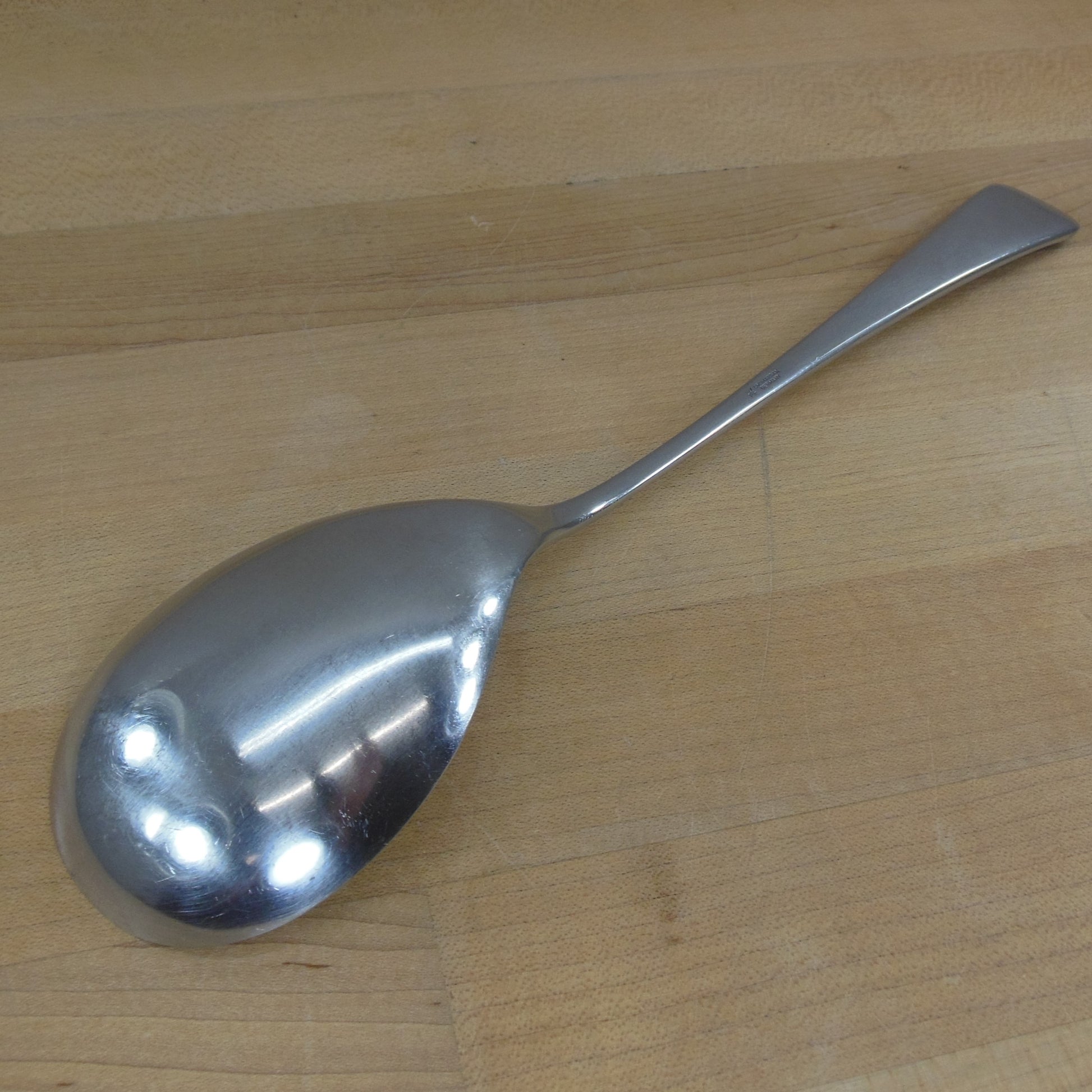 WMF Germany Cromargan Stainless Finesse Flatware - Salad Serving Spoon Used