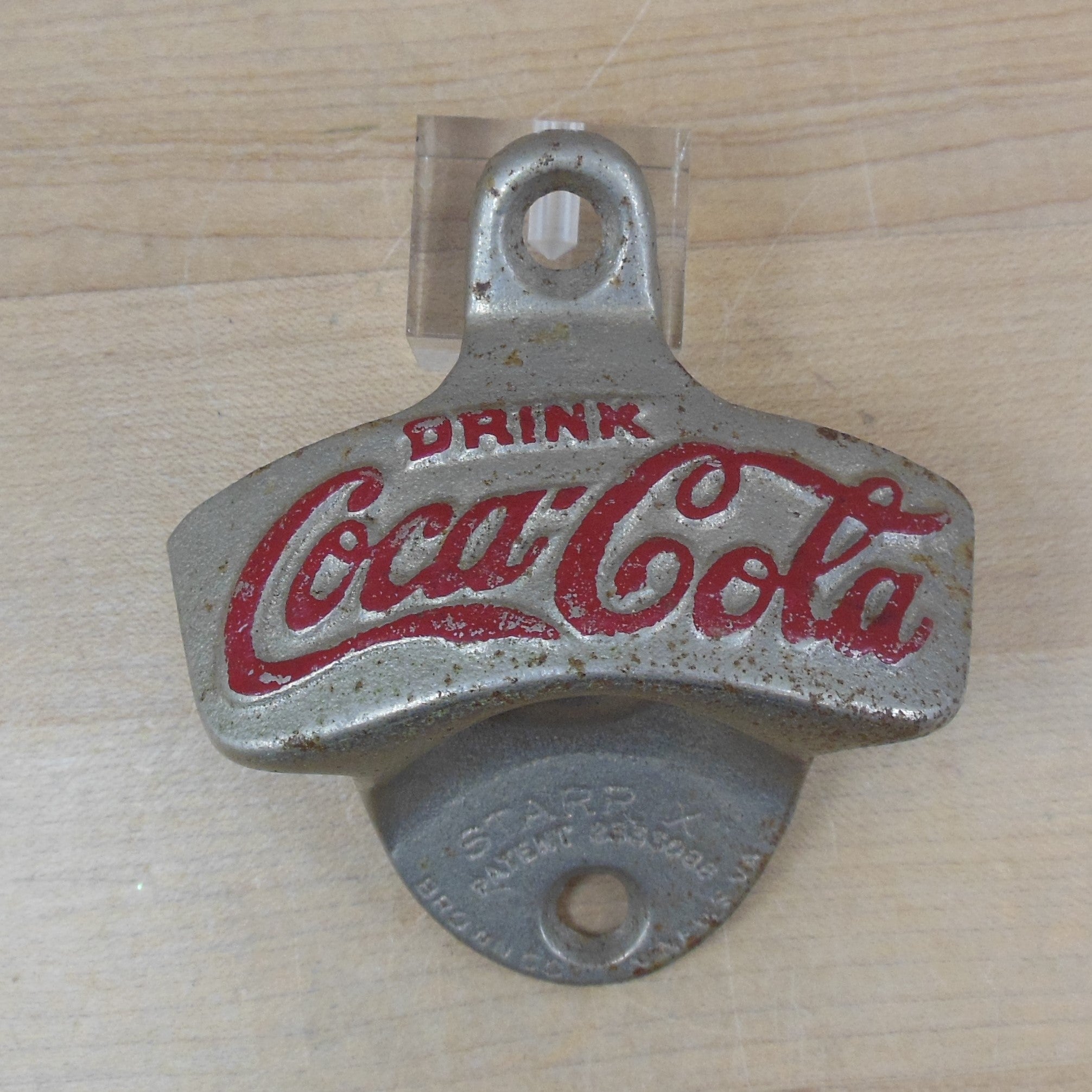 Coca-Cola Starr X Stationary Bottle Opener Wall Mount Brown Co. USA – Olde  Kitchen & Home