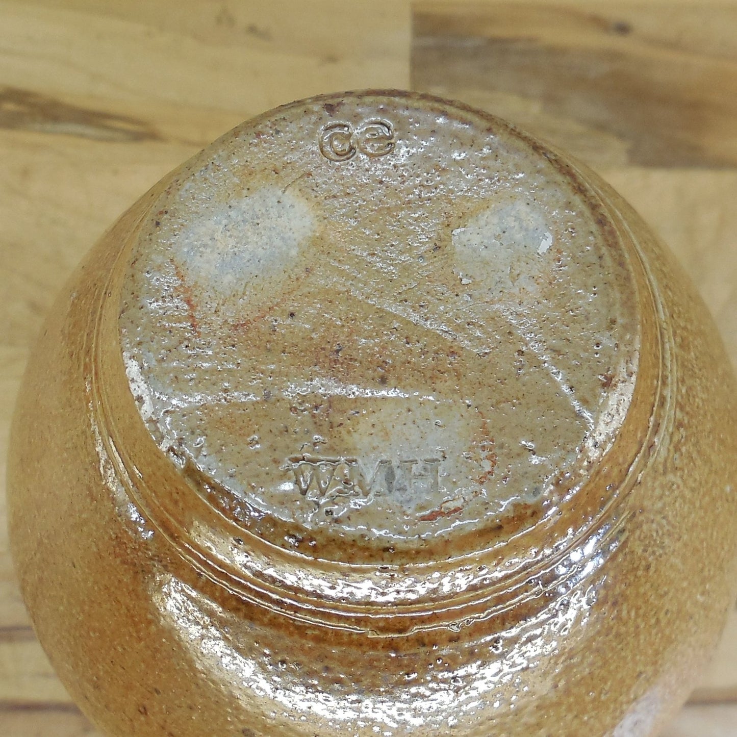 Mark Hewitt Chris Early Stoneware Pottery Small 5.25" WMH ce