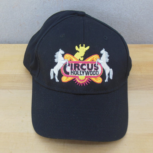 Circus Hollywood Cap Hat - Horses Black NOS