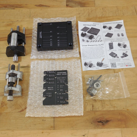 Ziopetru Precise Chisel Sharpening Jig Kit Plus One
