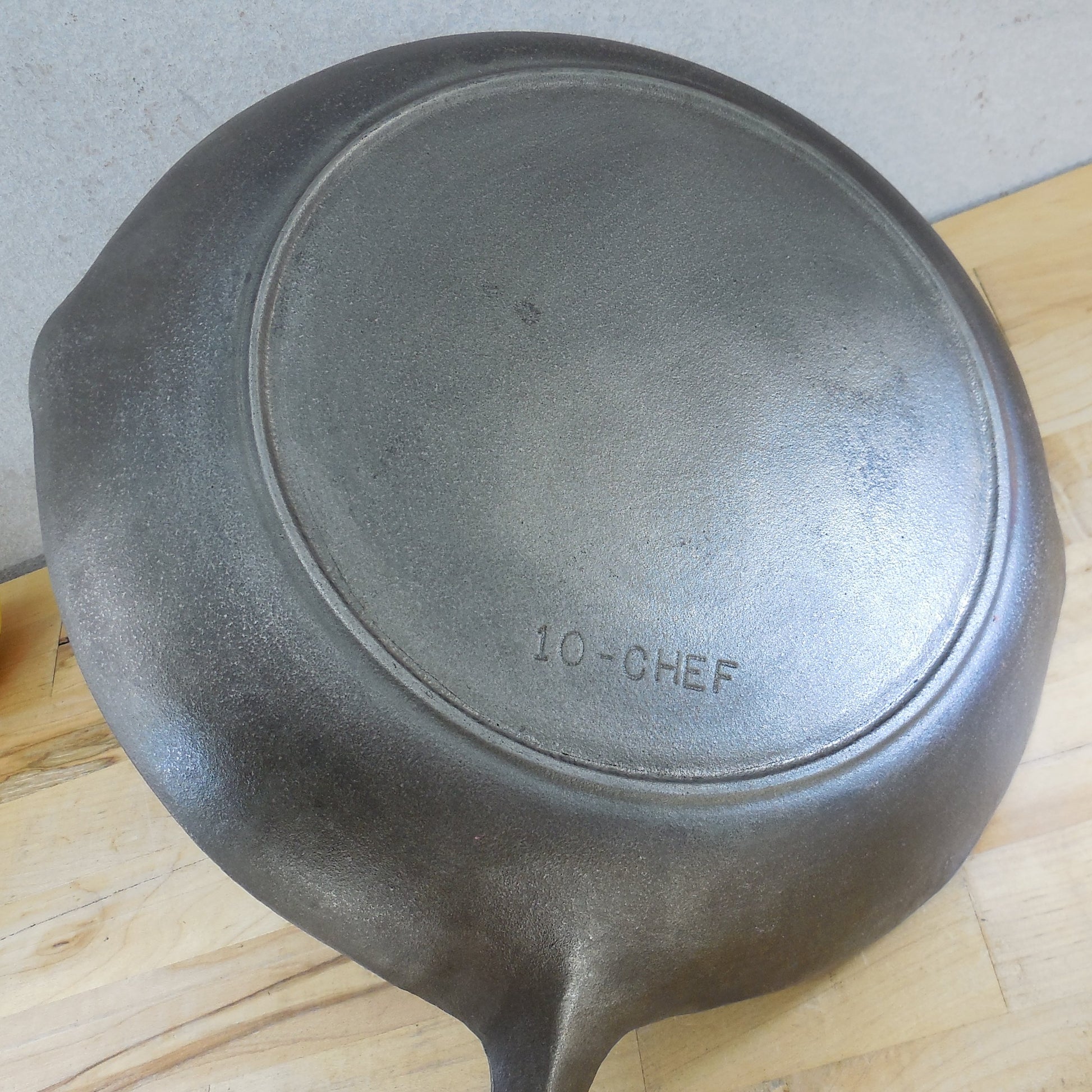 BSR Birmingham Stove & Range CHEF-10 Cast Iron Skillet - Wobble Unmarked Maker