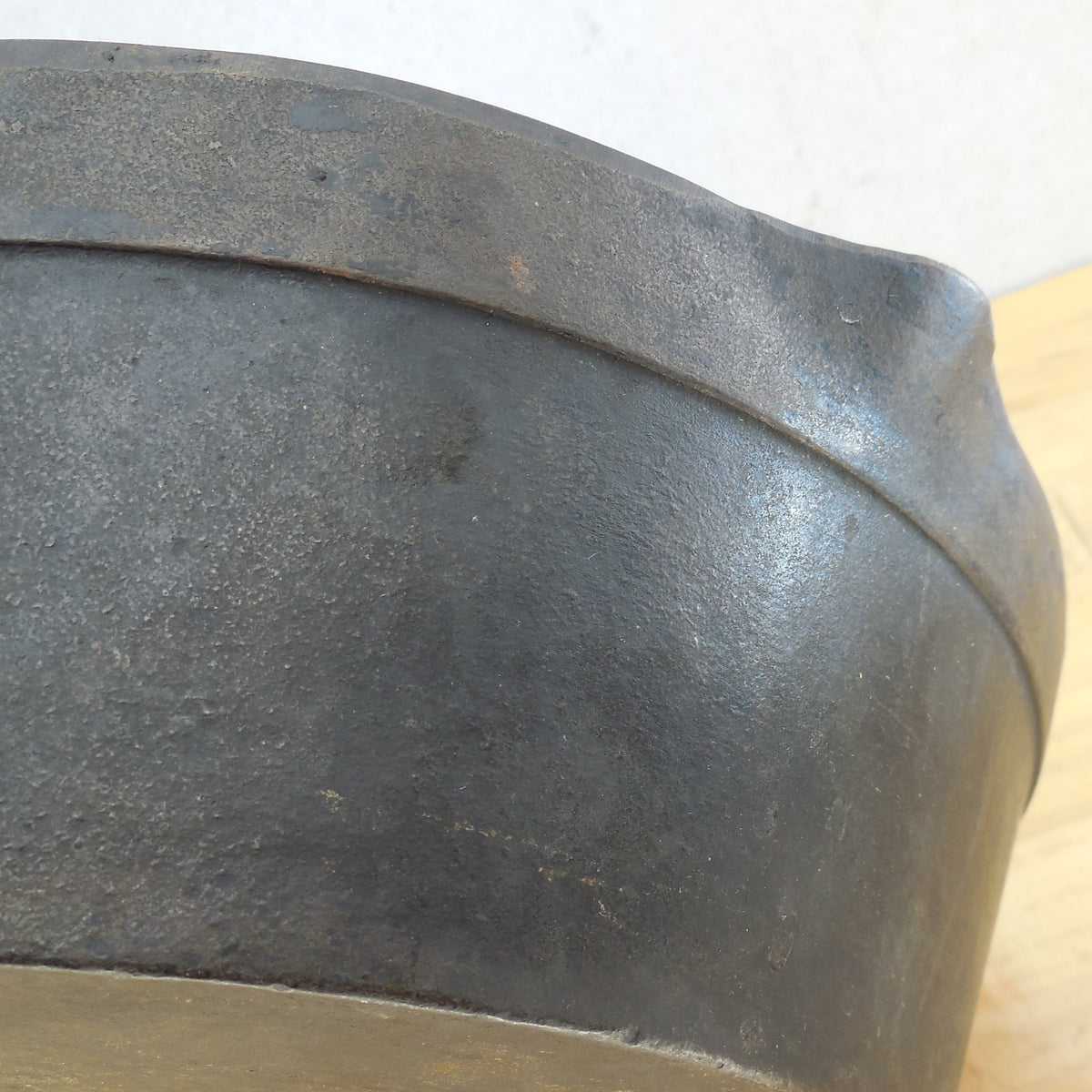 Jones Machining & Foundry Combo Base Deep Cast Iron Skillet Chicken Fryer