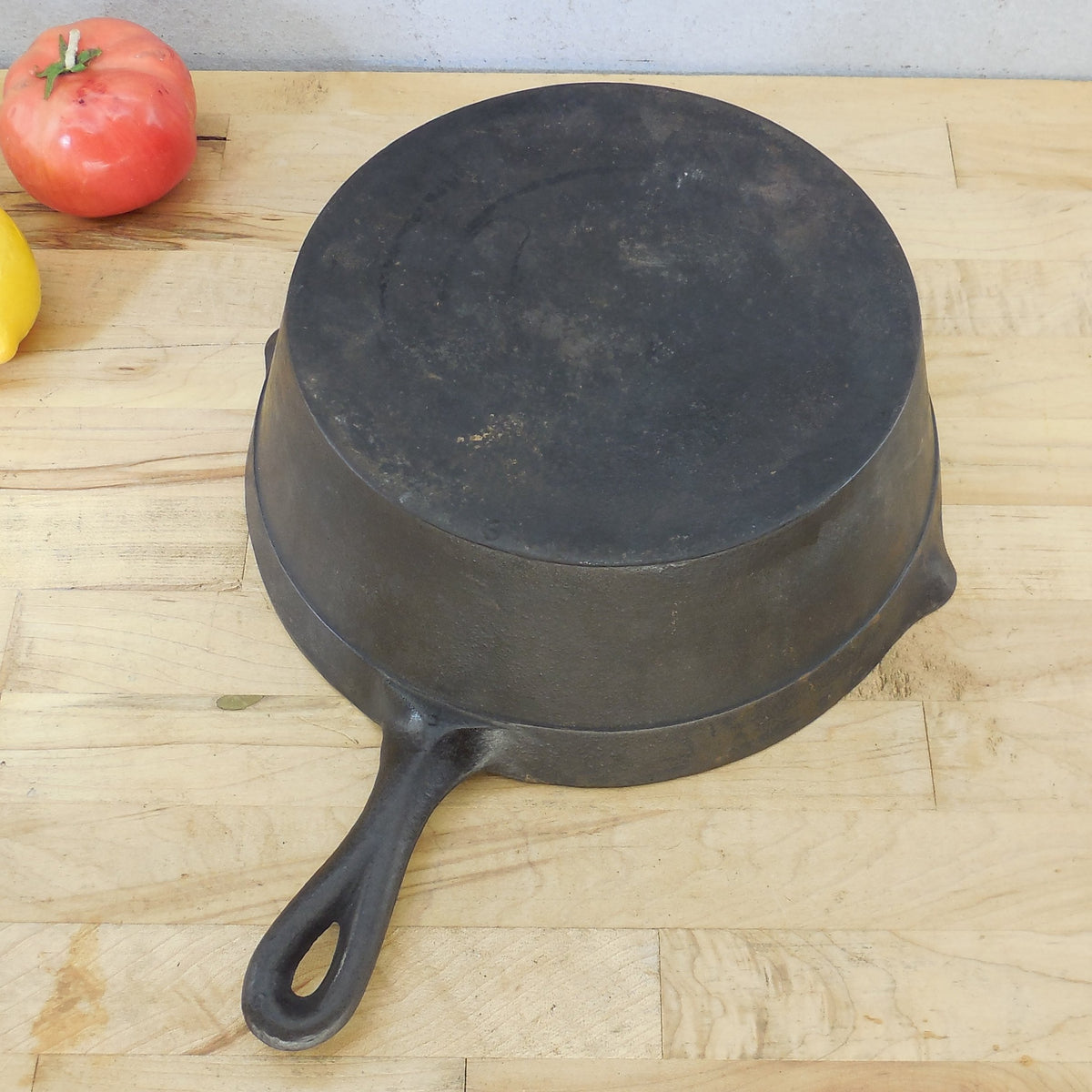 Jones Machining & Foundry Combo Base Deep Cast Iron Skillet Chicken Fryer