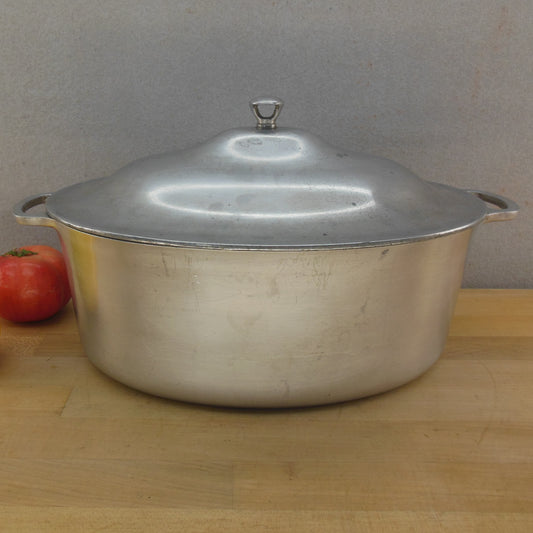 Club Aluminum Ware Smooth 6 Quart Oval Roaster Pot