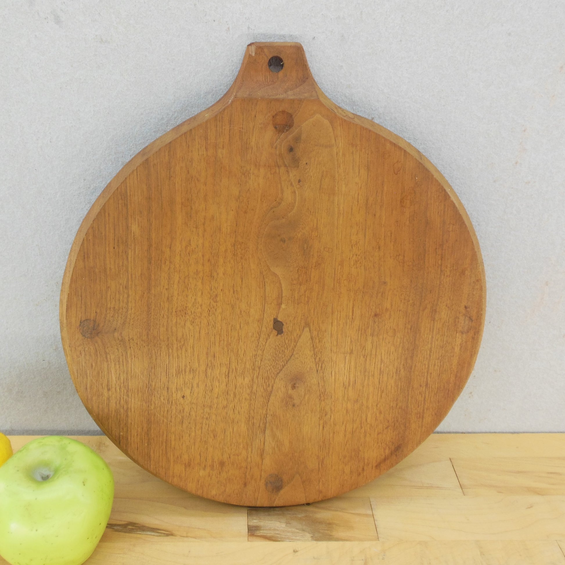 MCM Enamel Copper Walnut Cheese Serving Board Geometric Fish Unused

