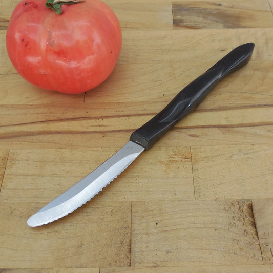 Cutco USA 1759 JG Stainless Serrated Table Steak Knife Classic Brown Handle