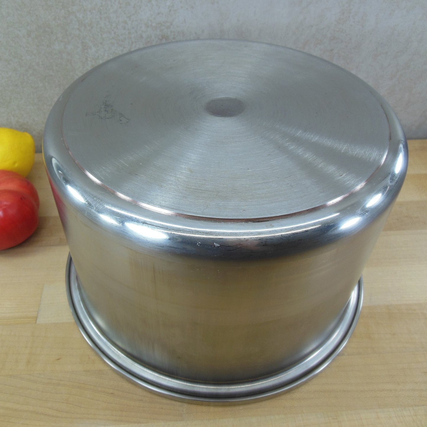 Unbranded Heavy Duty Commercial Stainless Copper Disc 8 Qt Stock Pot to Steam Table Bottom