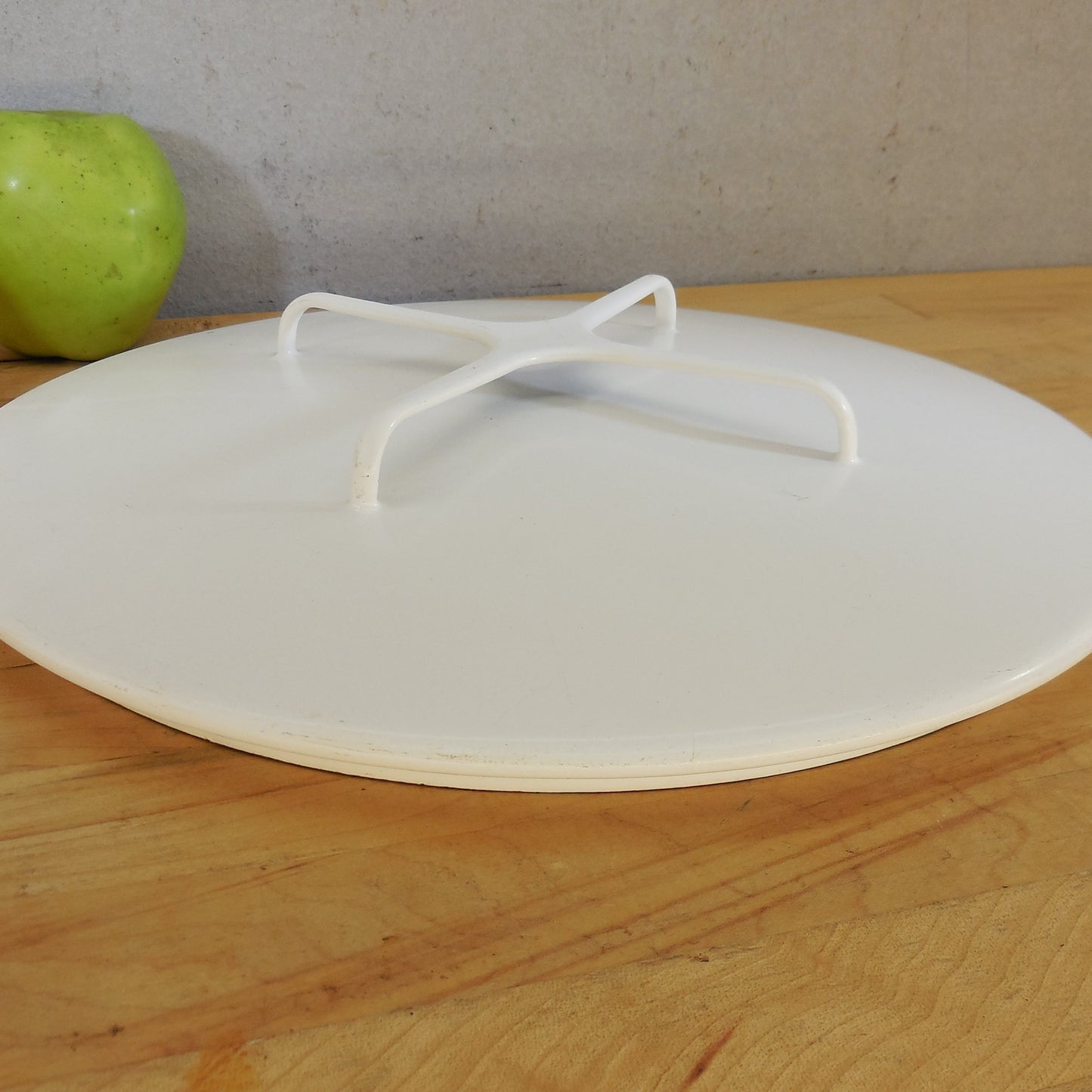 Dansk France Kobenstyle Large 12" White Lid Only for Dutch Oven or Skillet