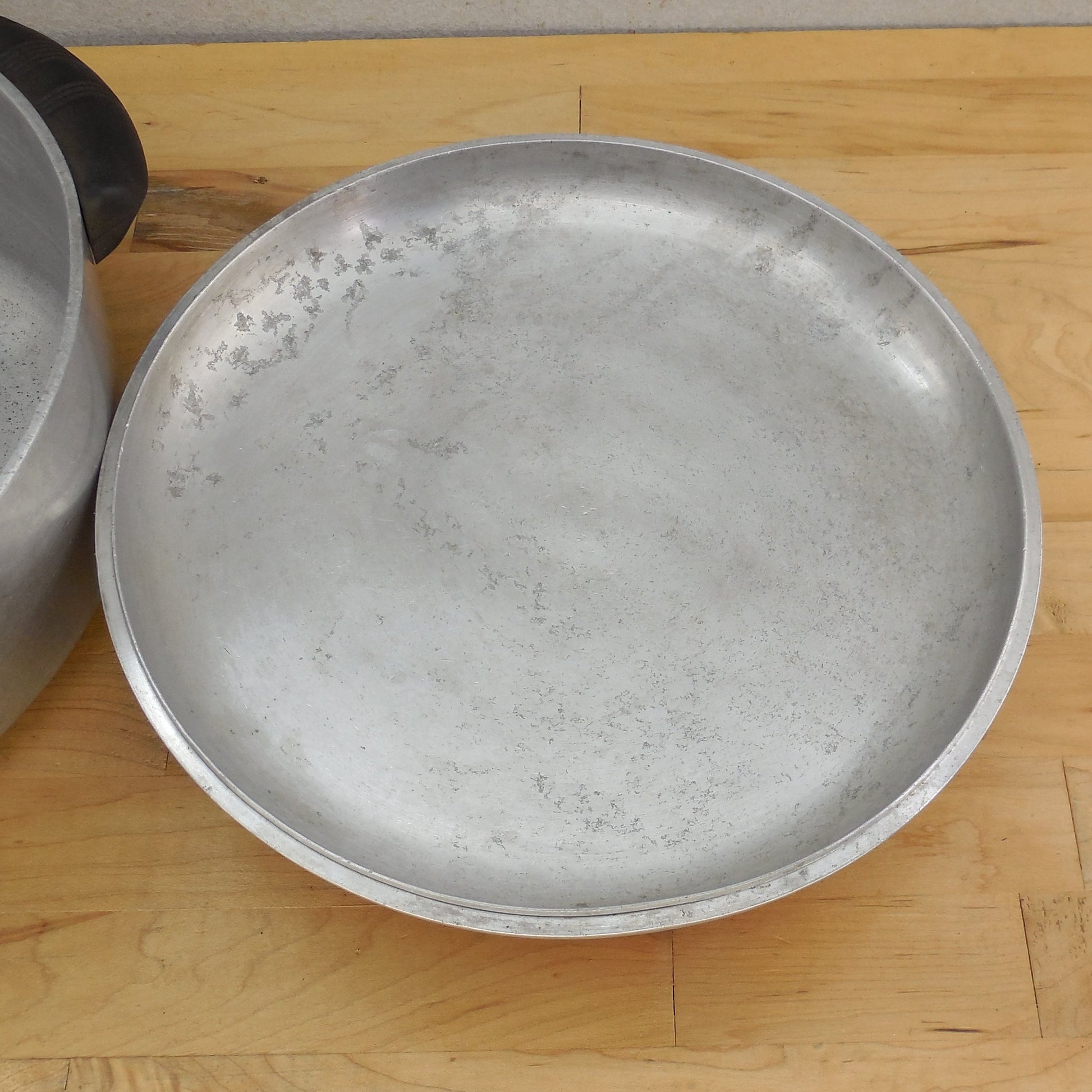 Sears Best Maid of Honor Cast Aluminum 4 Quart Soup Stock Pot & Lid Used