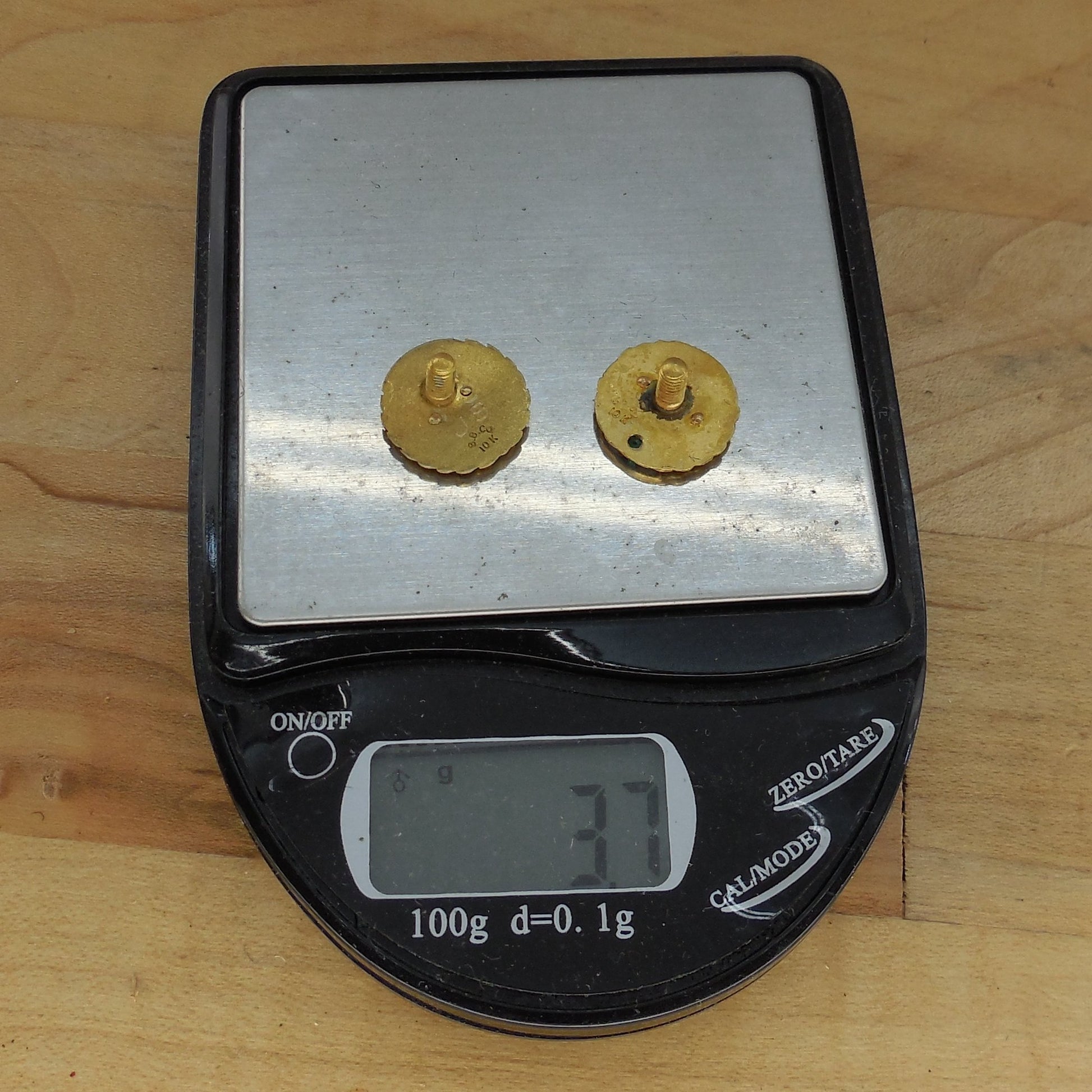 Draper Corporation 10K Yellow Gold Employee 25 40 Year Pins 3.7 Grams Weight
