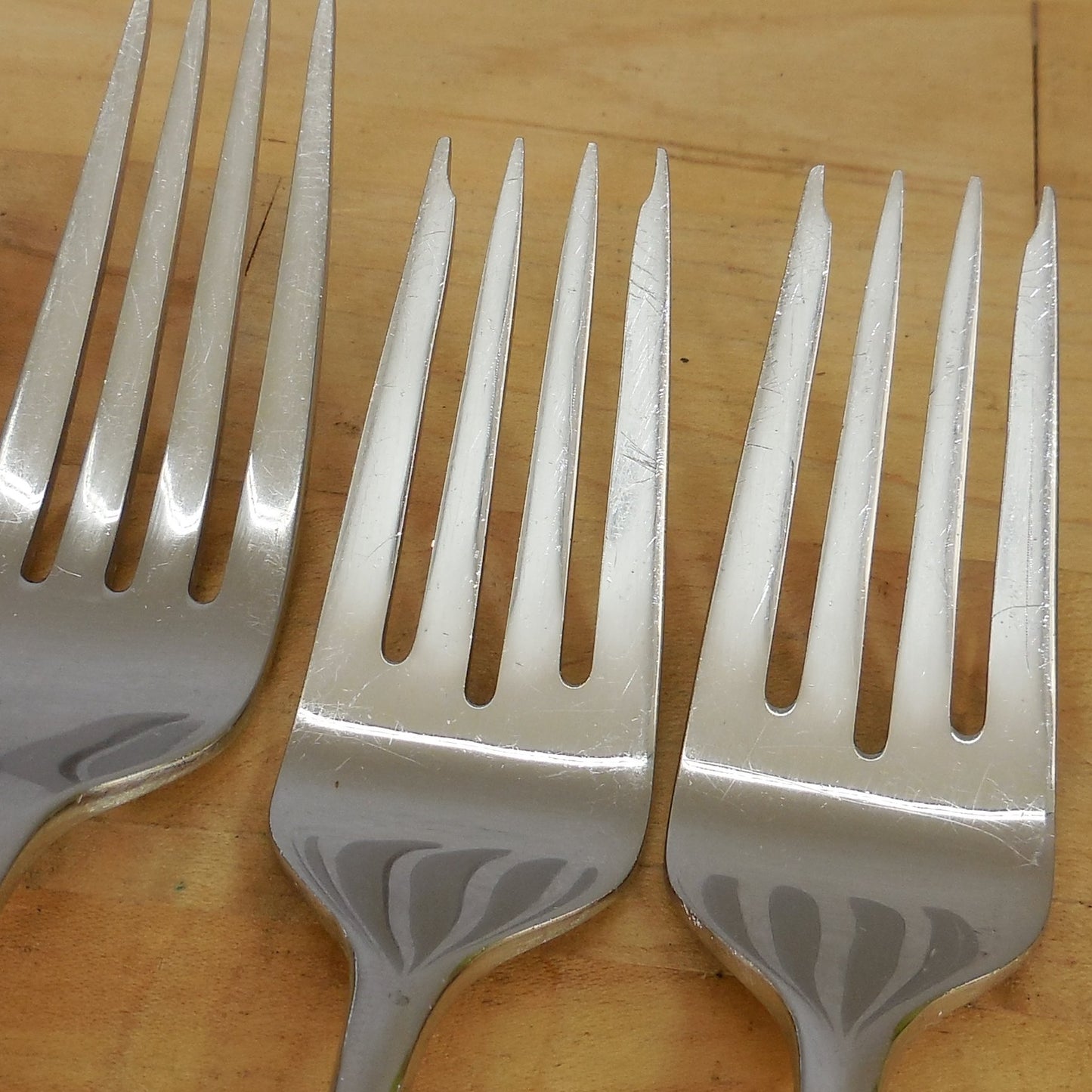 Dansk Korea Statement Glossy Stainless Flatware - 15 Lot Spoon Fork Knife Used