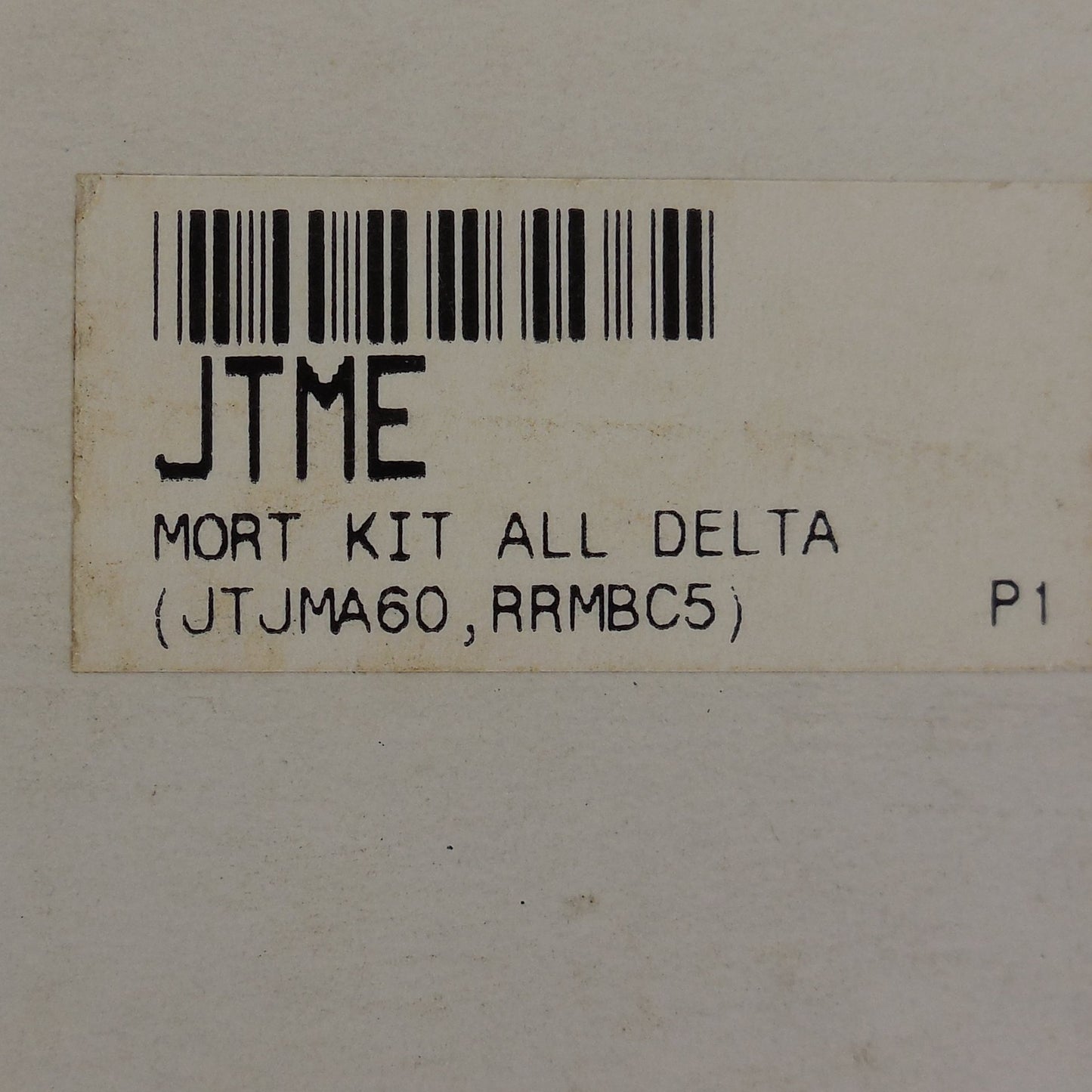 Unbranded For Delta Mortising Attachment Kit Set JT JMA60 RRMBC5 label