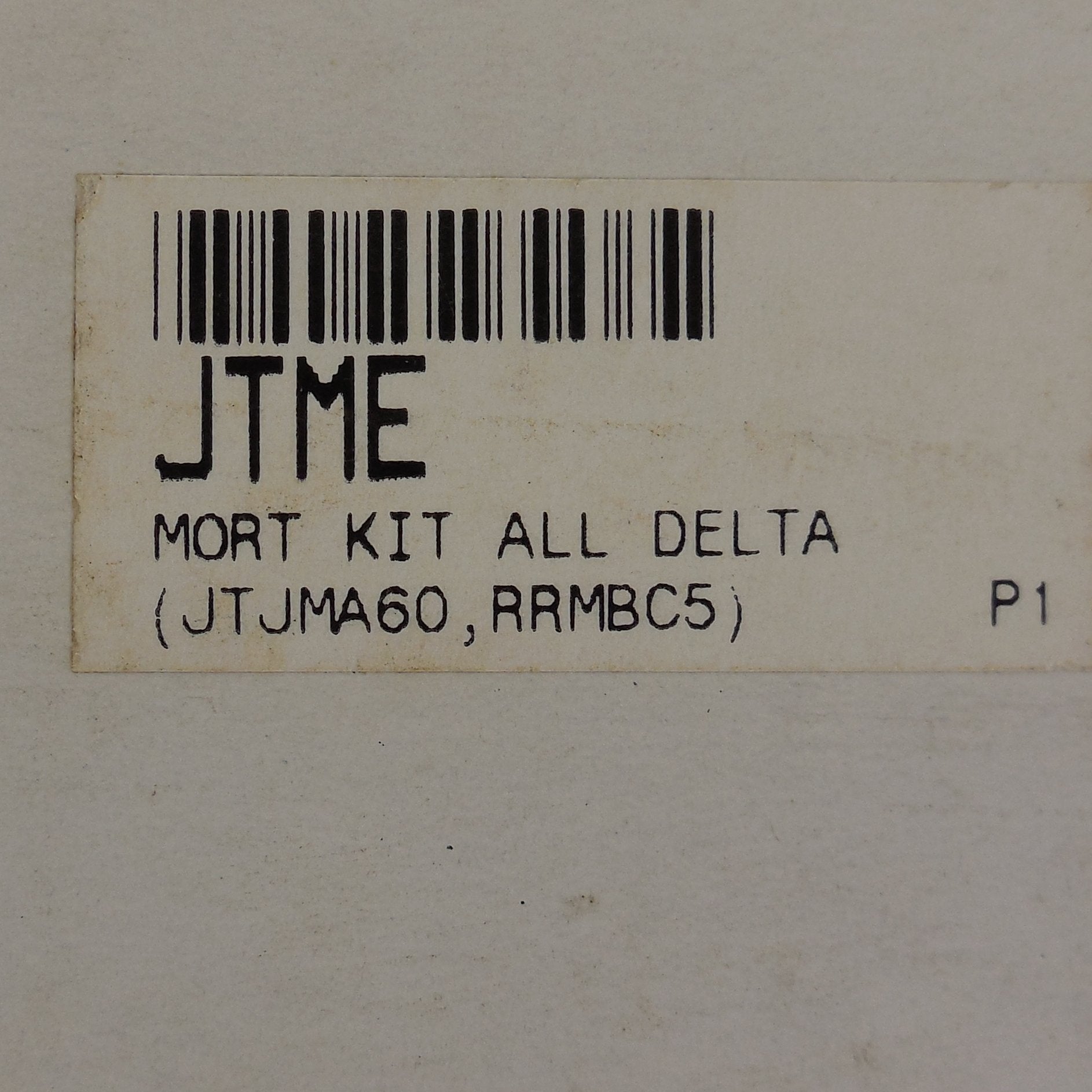 Unbranded For Delta Mortising Attachment Kit Set JT JMA60 RRMBC5 label