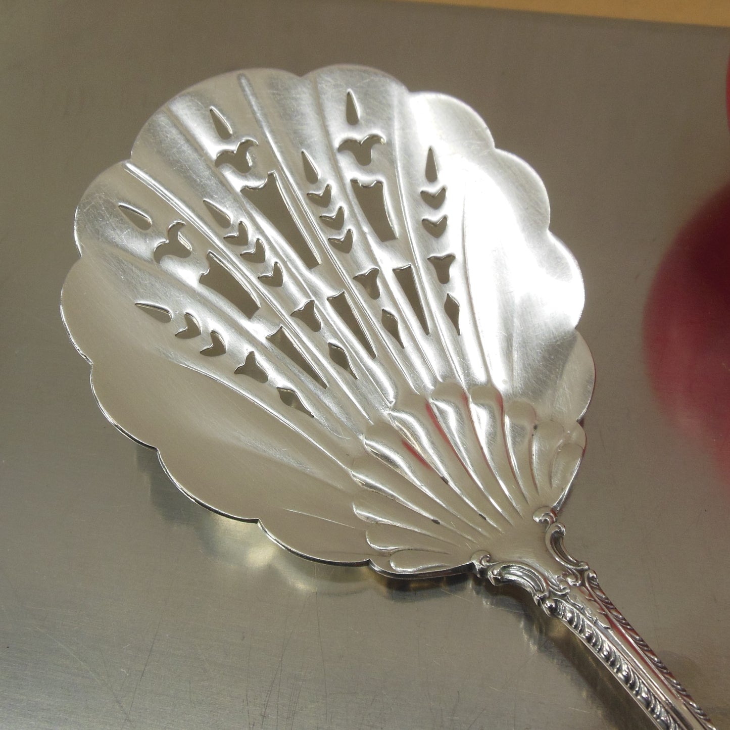 Gorham Sterling Silver English Gadroon Tomato Server used