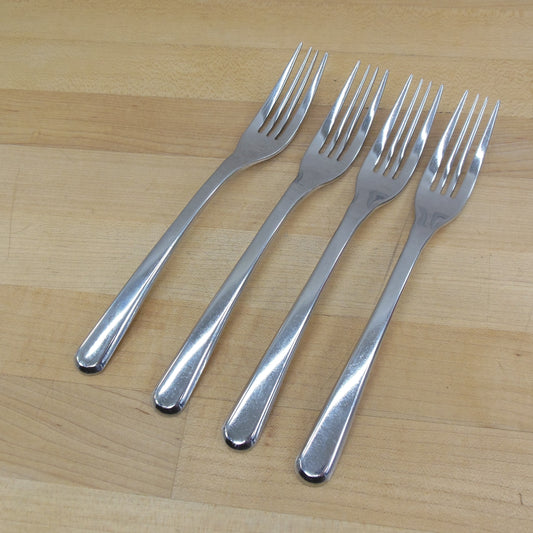 Nambe Aura Stainless Flatware - 4 Dinner Forks