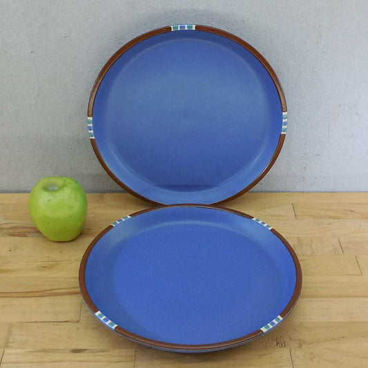 Dansk Japan Mesa Sky Blue Pair Dinner Plates