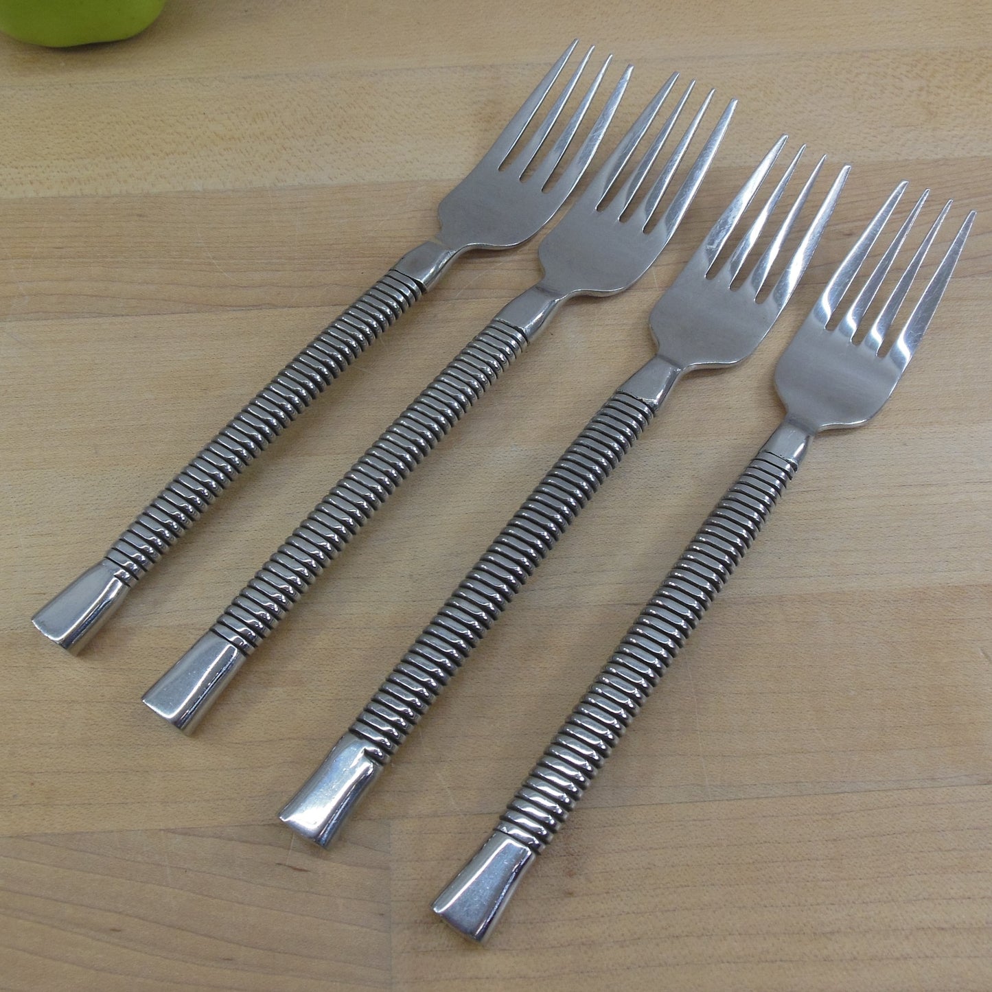 Retroneu Latitudes Stainless Steel Flatware - Dinner Forks 4 Set 