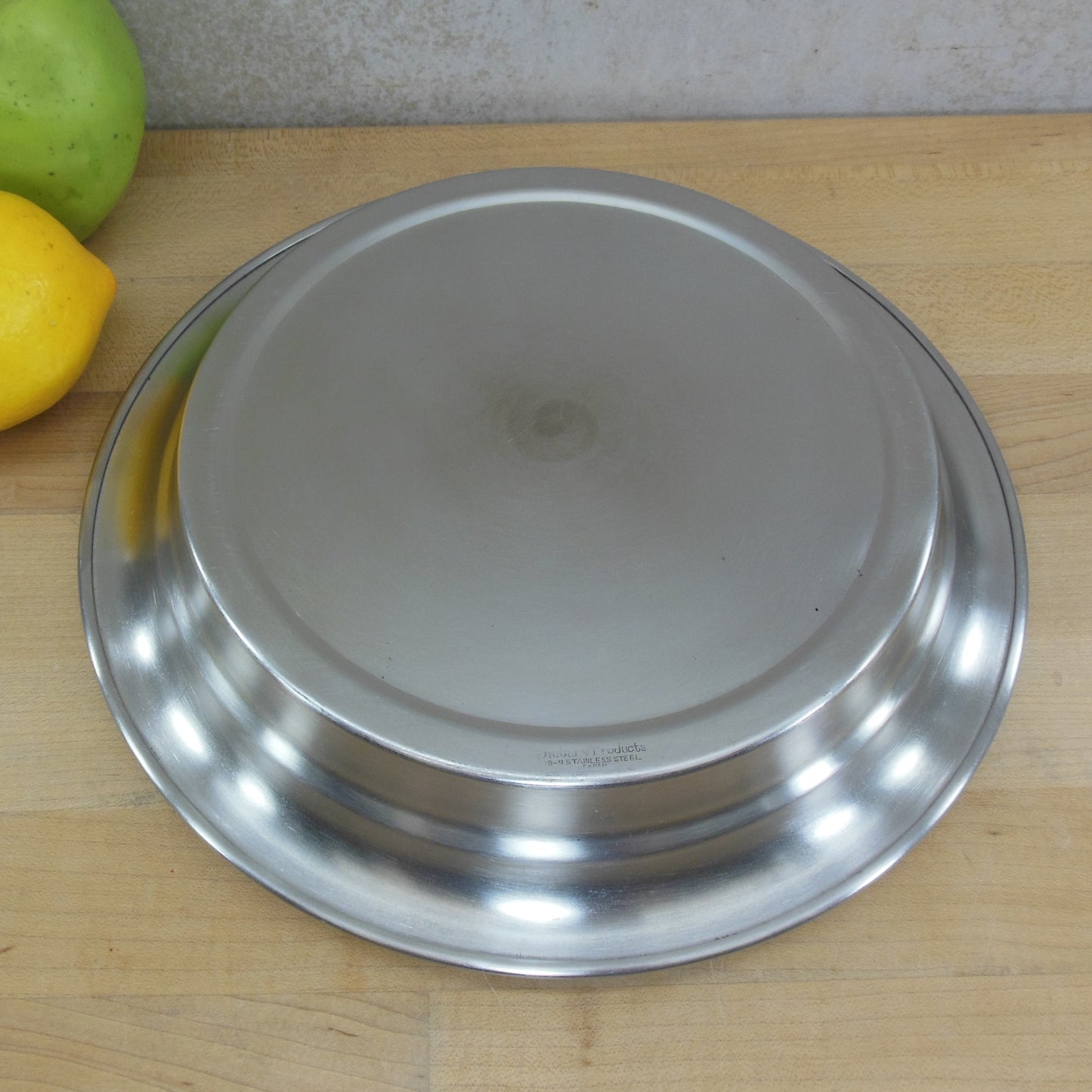 Dietary Products Japan 18-8 Insulated Stainless Steel 9" Pie Pan Dish Commercial Baker