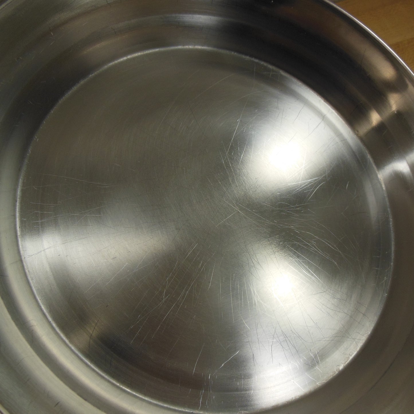 Dietary Products Japan 18-8 Insulated Stainless Steel 9" Pie Pan Dish used