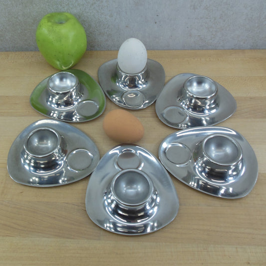 Unbranded Quist Style Germany Stainless Egg Cups - 6 Set