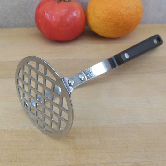 Ekco USA Stainless Potato Vegetable Masher - Black #1905