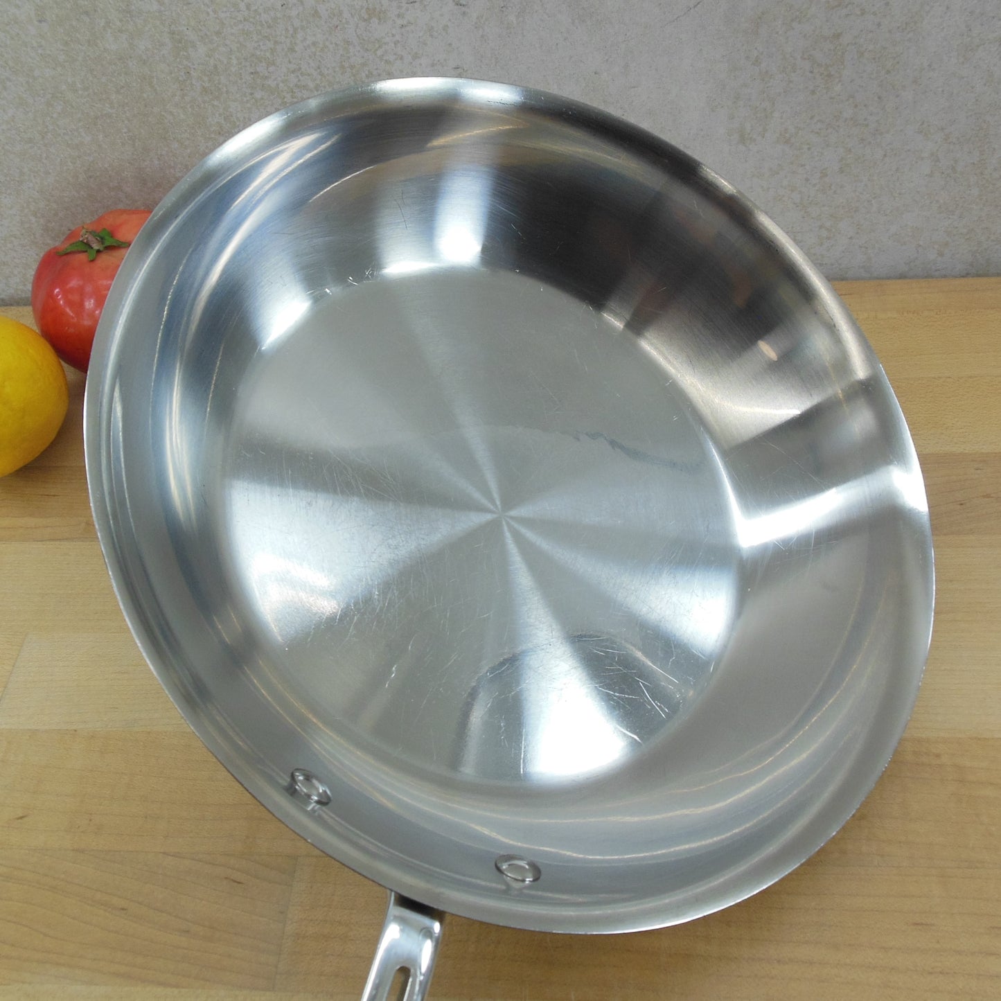 Emeril By All-Clad Stainless Copper Core 10" Skillet Fry Pan used