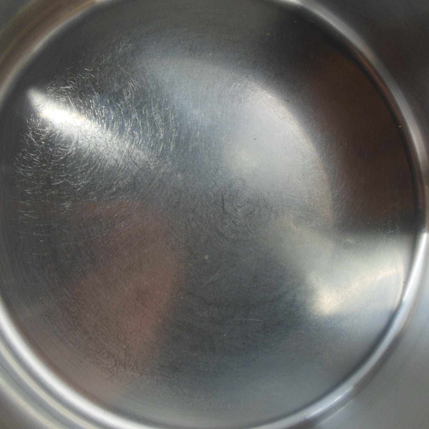 Emeril Stainless Saute Pan 3 Qt. & Stock Pot 6 Qt. Shared Lid Used
