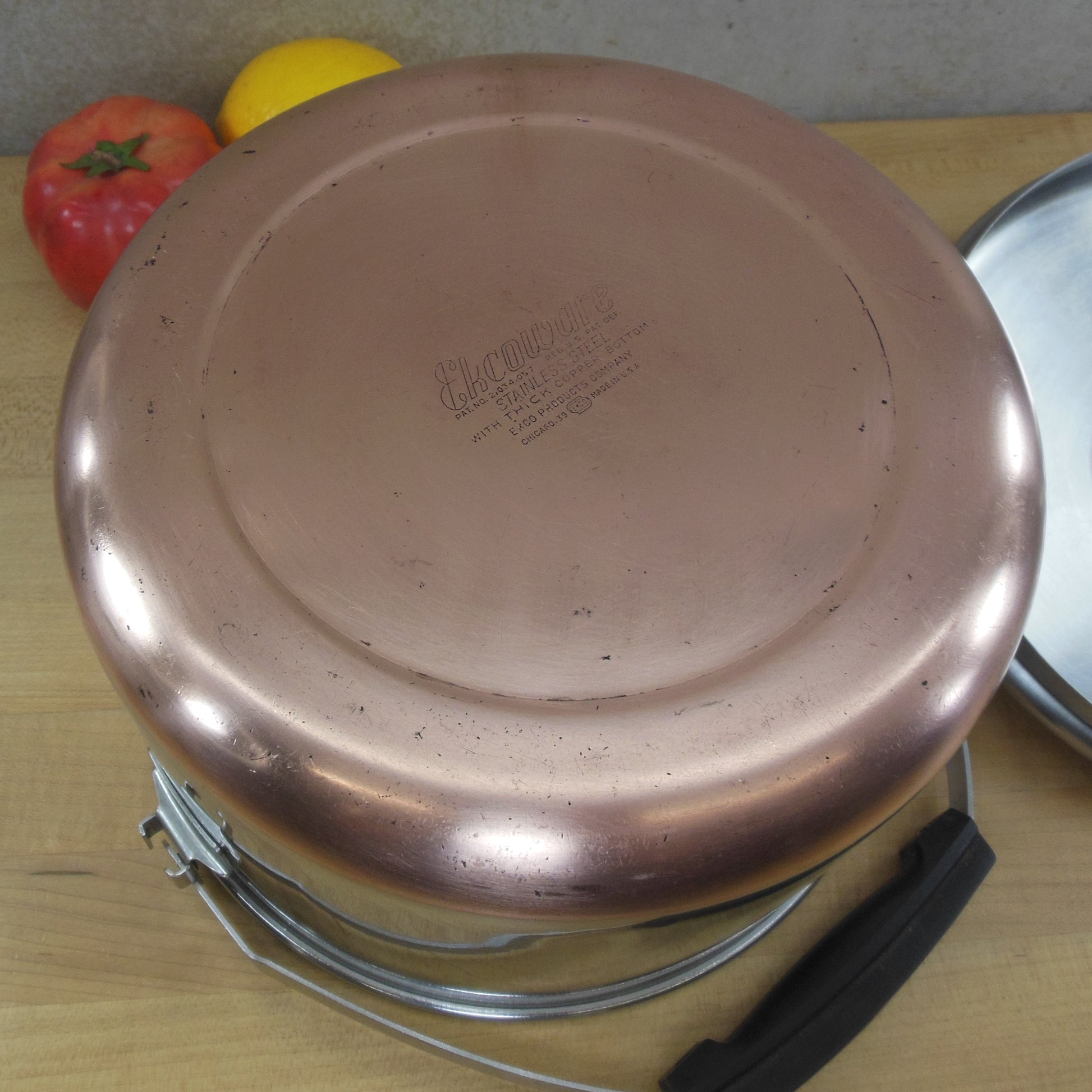 Ekco Copper Bottom Pan Ekcoware 7 Similar to Revere 