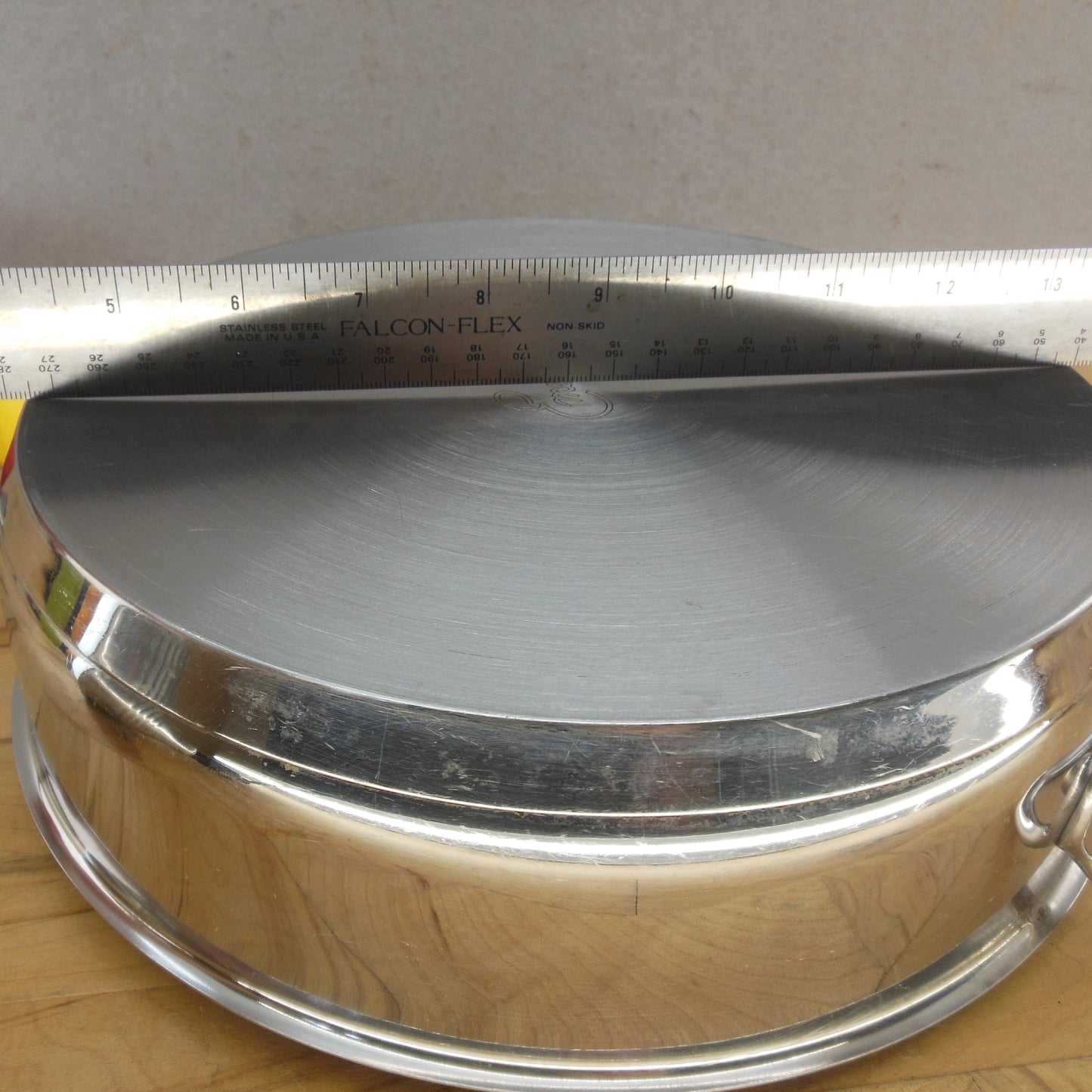 Emeril Stainless Saute Pan 3 Qt. & Stock Pot 6 Qt. Shared Lid Bow