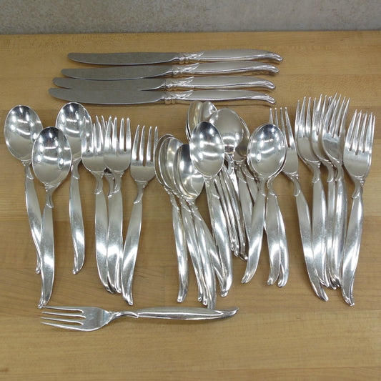 Rogers Bros. International Silver Plate Flair - Partial Set 38 Pieces